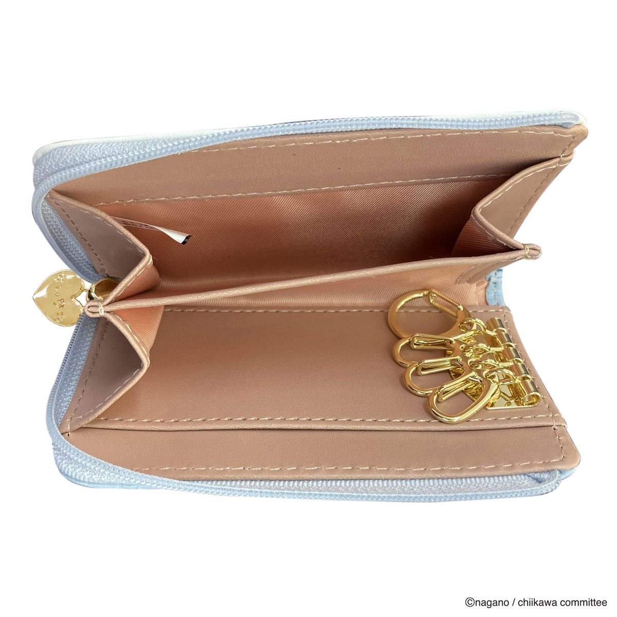 치이카와 애니메이션 "치이카와" L자 지퍼 코인 & 키 케이스 (가르마)