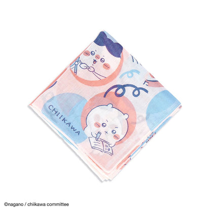 Chiikawa Handkerchief (Dots Pink)