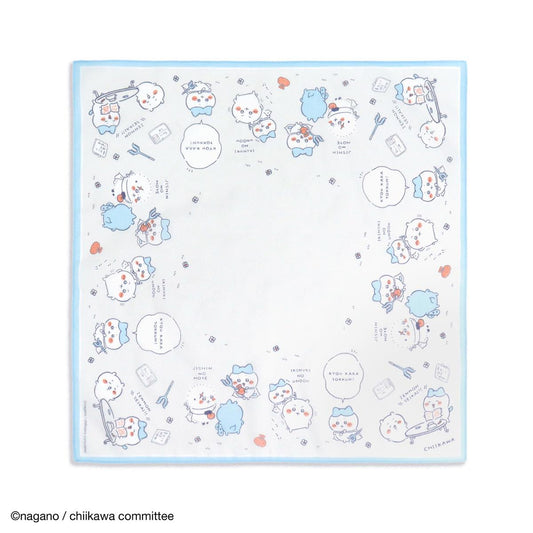 Chiikawa Handkerchief (Training Blue)