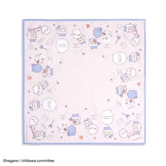 Chiikawa Handkerchief (Training Pink)