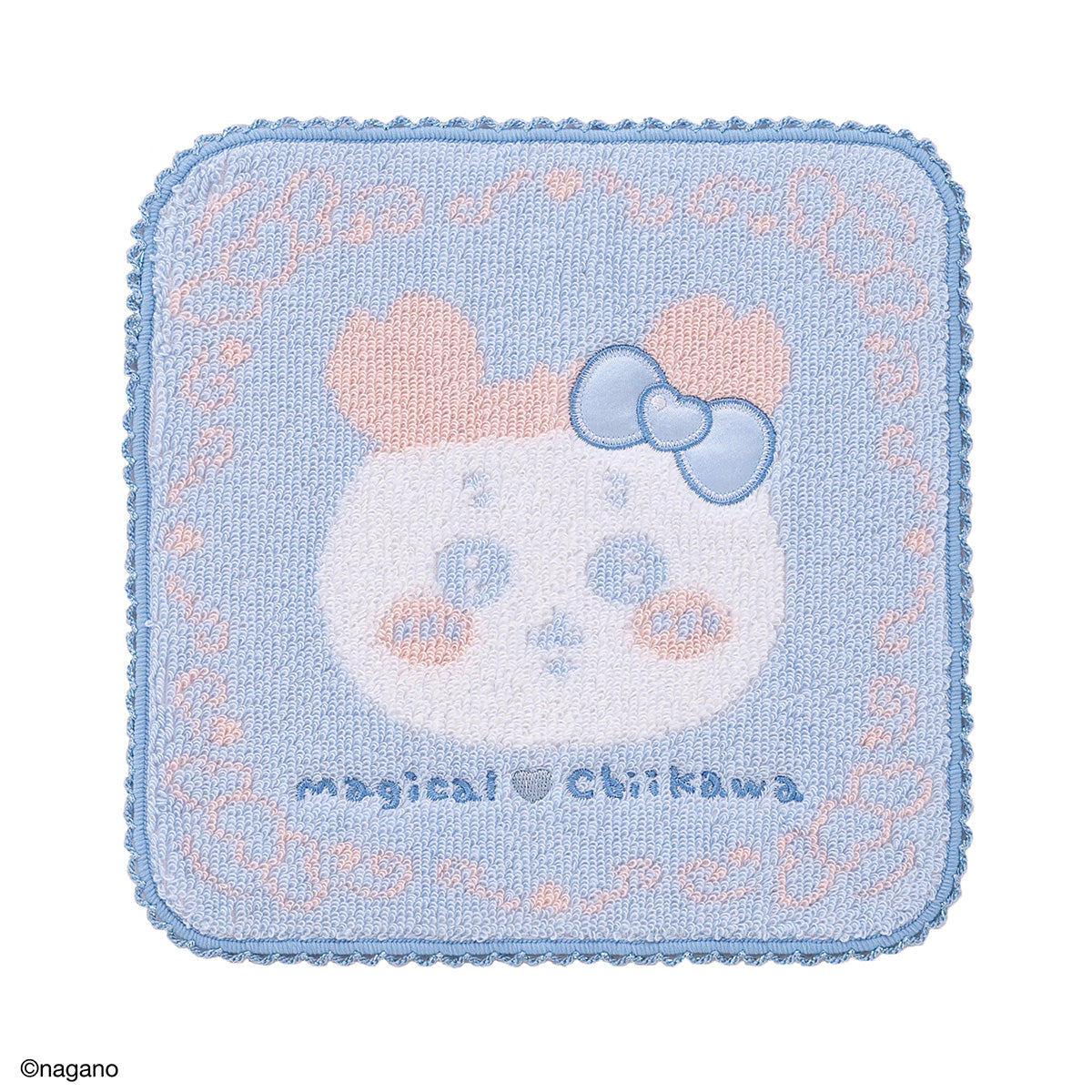 치이카와 손수건 타월 (작은 녀석 라이트 블루)