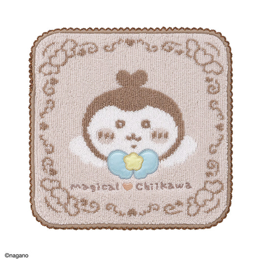 吉伊卡哇 手帕毛巾 (小家伙 米色)