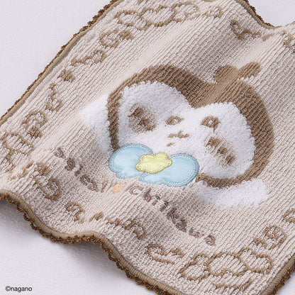 치이카와 손수건 타월 (작은 녀석 베이지)