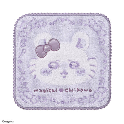 ちいかわ まじかるちいかわ タオルハンカチ（小さいやつ パープル）
