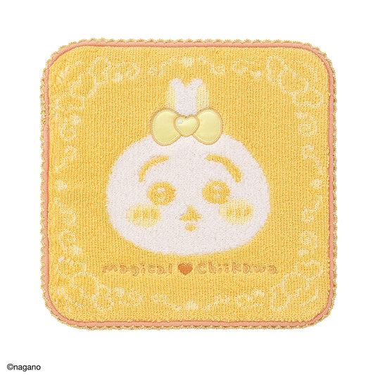 Chiikawa Handkerchief Towel (Small One Yellow)