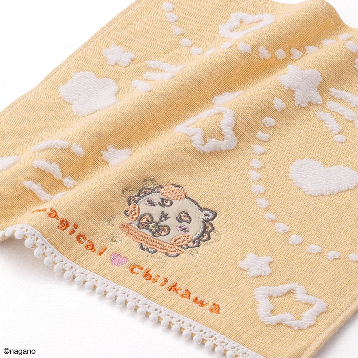 ちいかわ まじかるちいかわ タオルハンカチ（変身だ・オレンジ