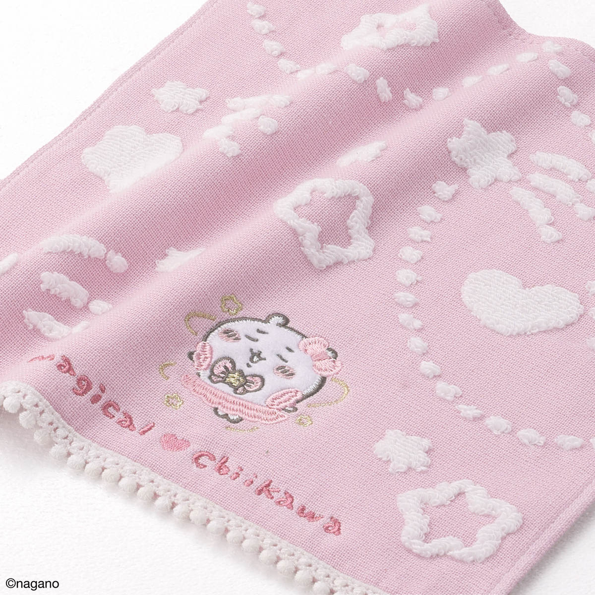 ちいかわ まじかるちいかわ タオルハンカチ（変身だ・ピンク） | ちい