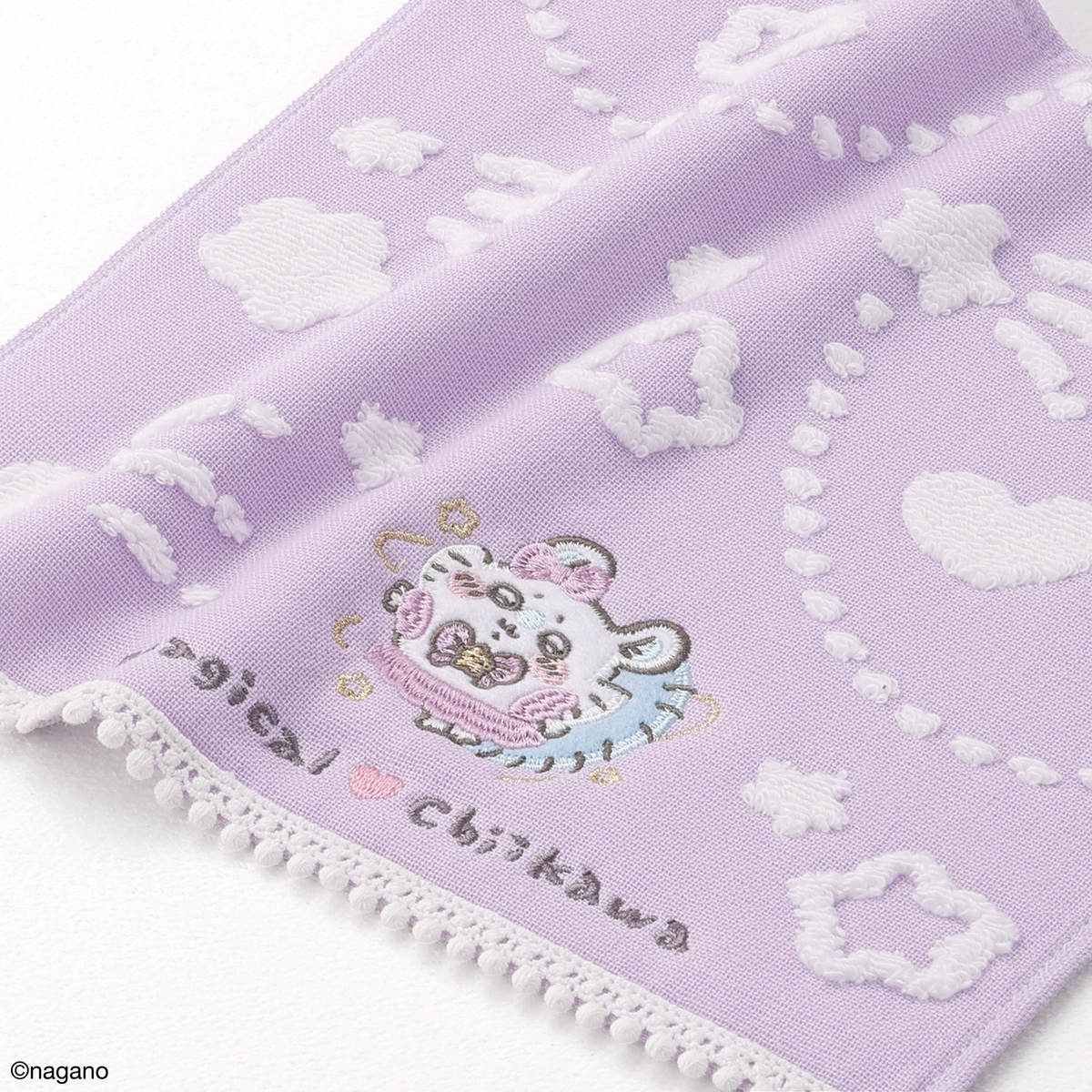 치이카와 매지컬치이카와 타월 손수건 (변신이다・퍼플)