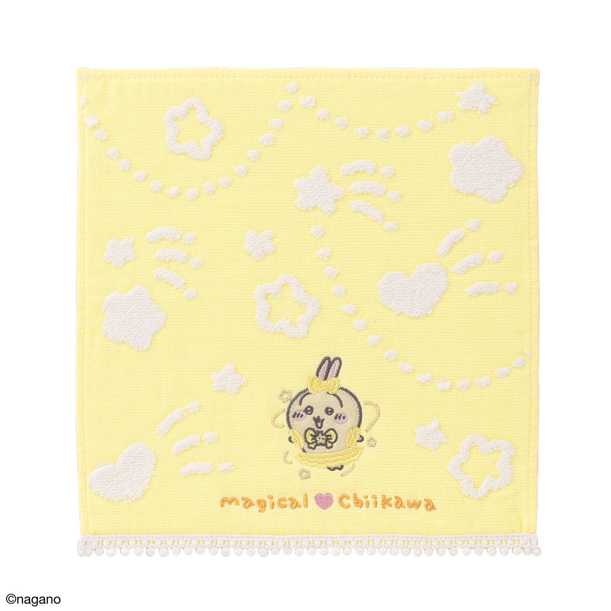 Chiikawa Magical Chiikawa Handkerchief Towel (Transformation! Yellow)