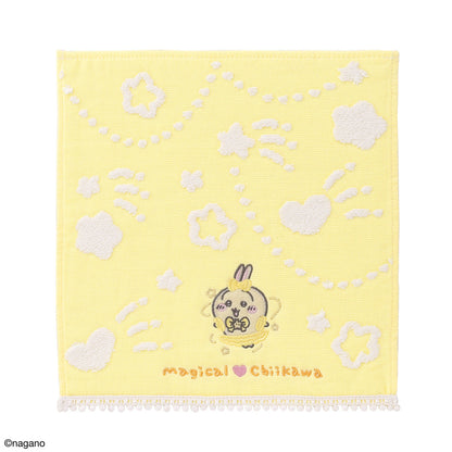 Chiikawa Magical Chiikawa Handkerchief Towel (Transformation! Yellow)