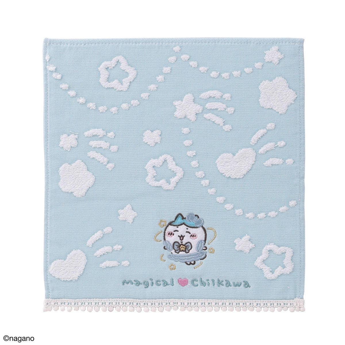 Chiikawa Magical Chiikawa Handkerchief Towel (Transformation! Blue)