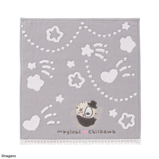 ちいかわ まじかるちいかわ タオルハンカチ（変身だ・グレー）