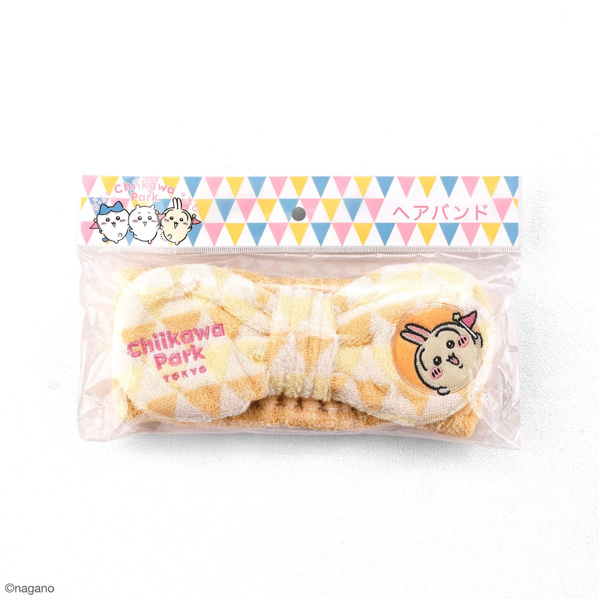 Chiikawa Chiikawa Park Flag Headband (Yellow)