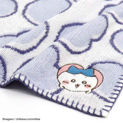 Chiikawa Towel Handkerchief (Heart Blue)
