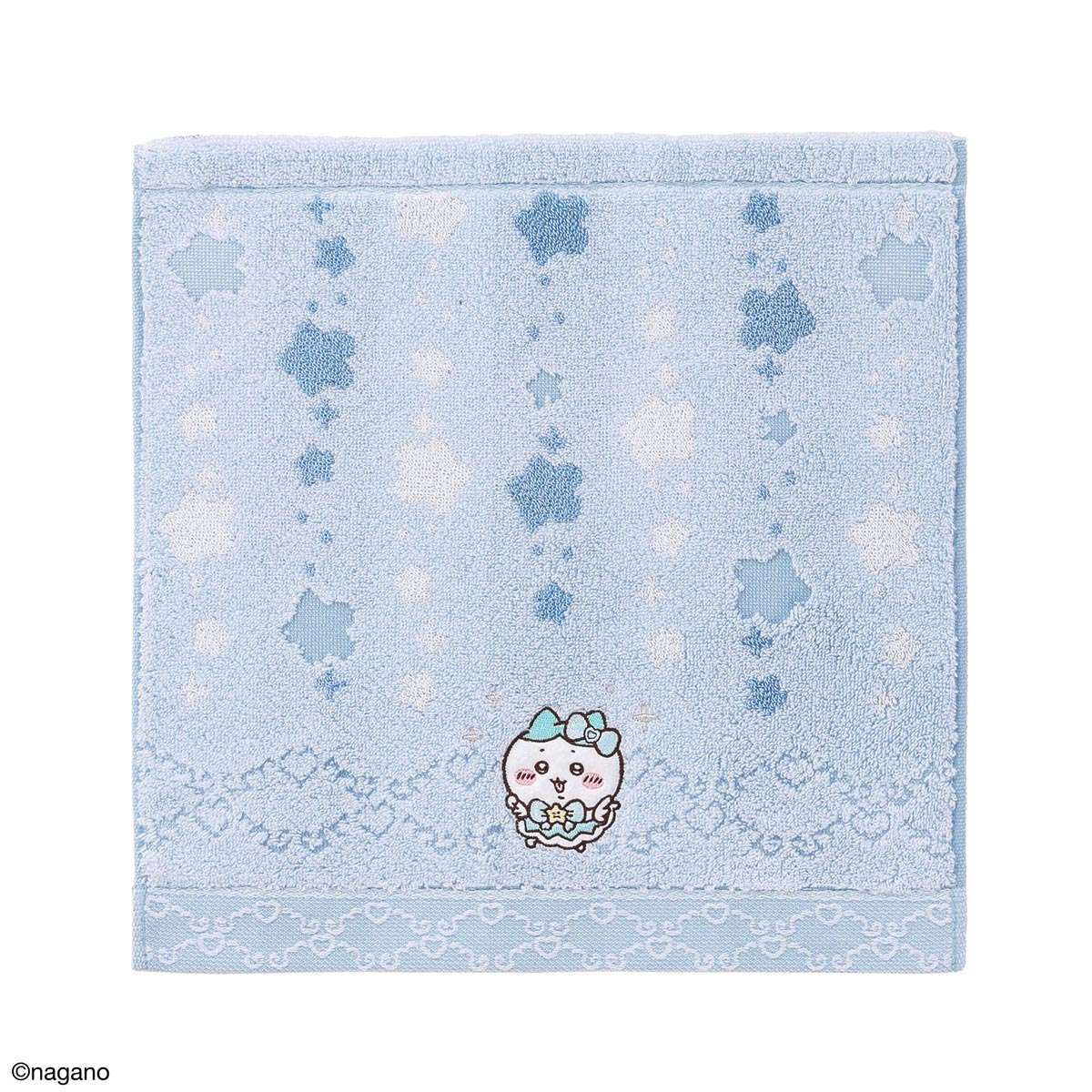 吉伊卡哇 魔法吉伊卡哇 小方巾 (總覺得超級魔法 - 藍色)