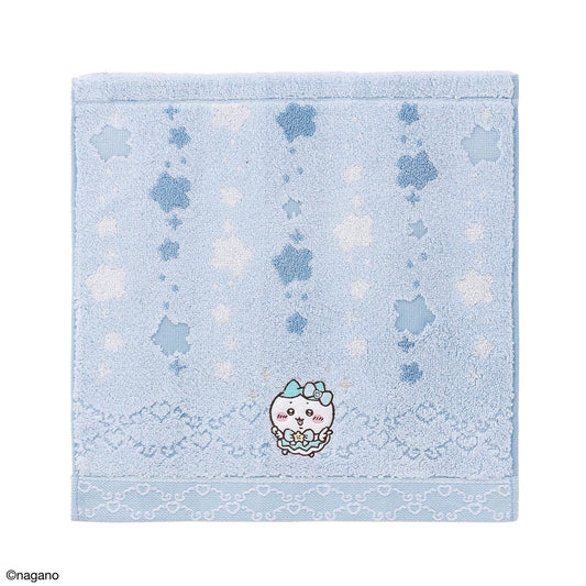 吉伊卡哇 魔法吉伊卡哇 小方巾 (總覺得超級魔法 - 藍色)