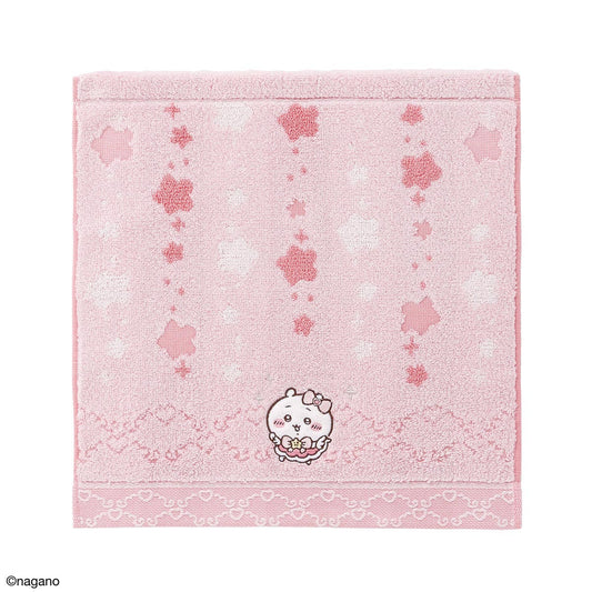 吉伊卡哇 魔法吉伊卡哇 小方巾 (總覺得超級魔法 - 粉紅色)