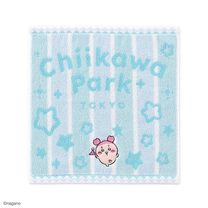 吉伊卡哇乐园 条纹 ミニ手帕 (浅蓝色)