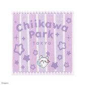 吉伊卡哇乐园 条纹 ミニ手帕 (紫色)