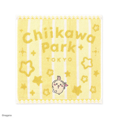 吉伊卡哇乐园 条纹 ミニ手帕 (黄色)