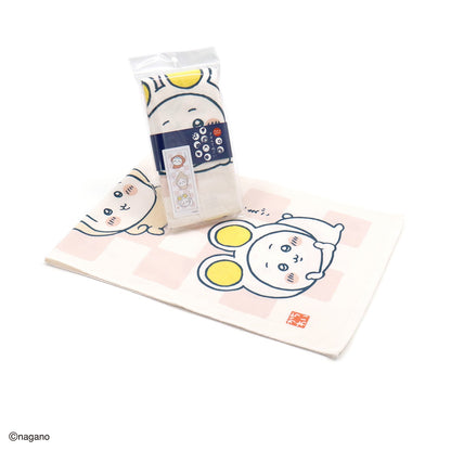 Chiikawa Tenugui Towel (Curry Side Dish / Pink)