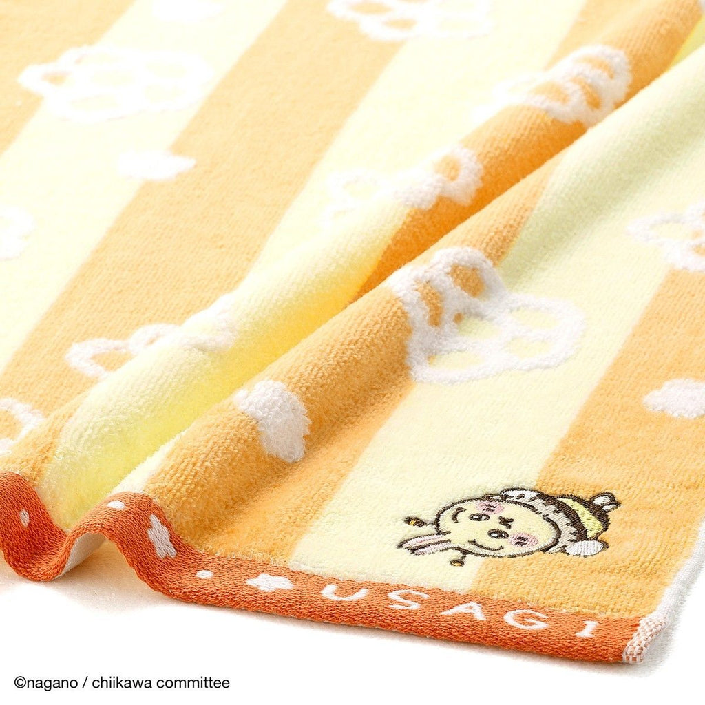 Chiikawa Face Towel (Bees Yellow)