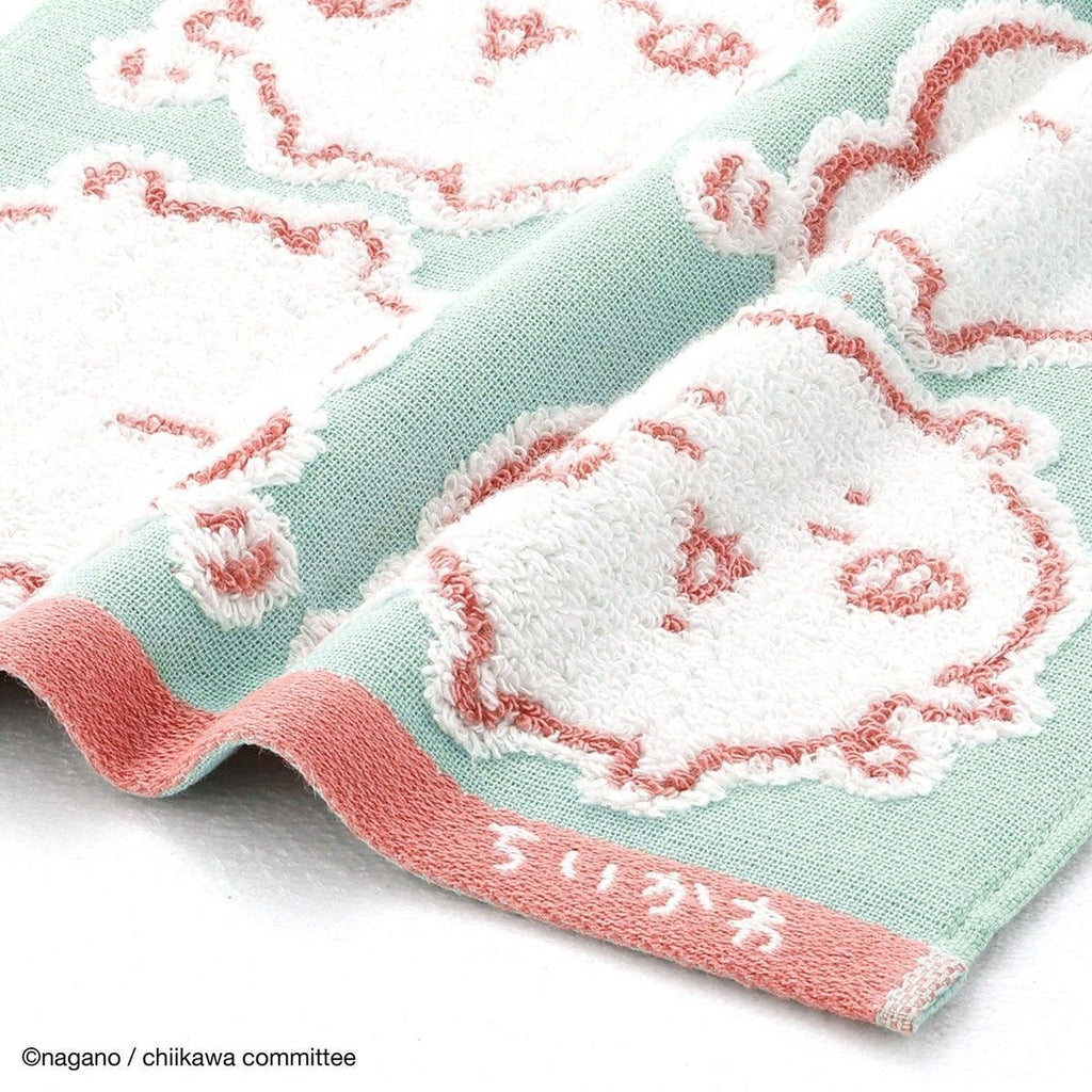 Chiikawa Towel Handkerchief (Yay Green)