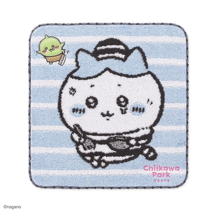 ちいかわ ちいかわパーク 捕まっちゃった ミニタオルハンカチ（ハチワレ）