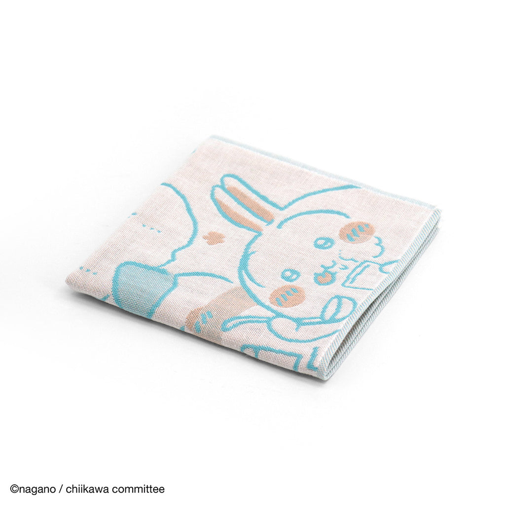 Chiikawa Wash Towel (Relaxing Blue)