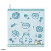 ちいかわ ループ付きウォッシュタオル（ドーナツ食べよ・ブルー）