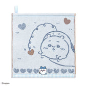 吉伊卡哇 挂环擦手巾 (巧克力・蓝色)