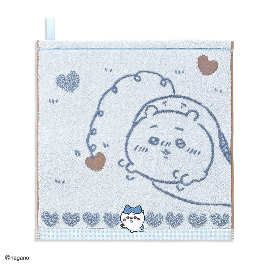 ちいかわ ループ付きウォッシュタオル（チョコ・ブルー）