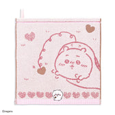 吉伊卡哇 挂环擦手巾 (巧克力・粉色)