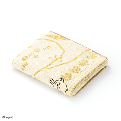 吉伊卡哇 面巾 (巧克力・黄色)