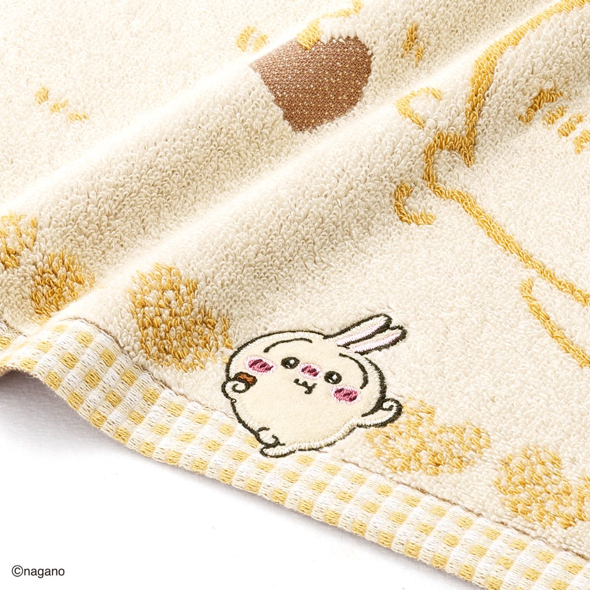 吉伊卡哇 面巾 (巧克力・黄色)