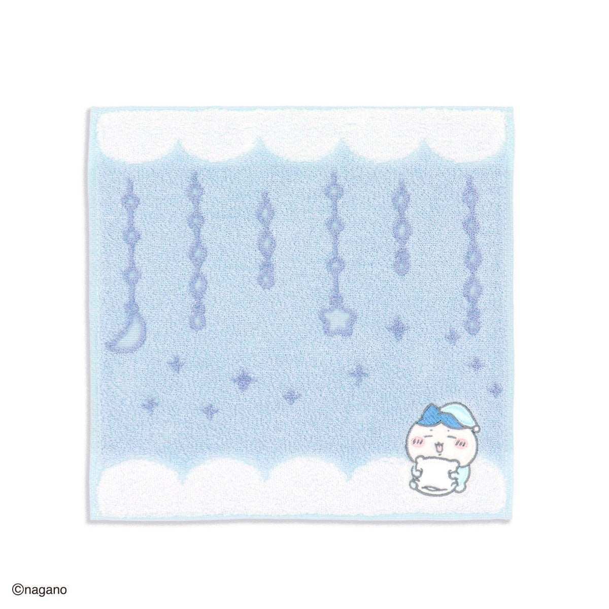 ちいかわ タオルハンカチ（むにゃむにゃ ブルー）