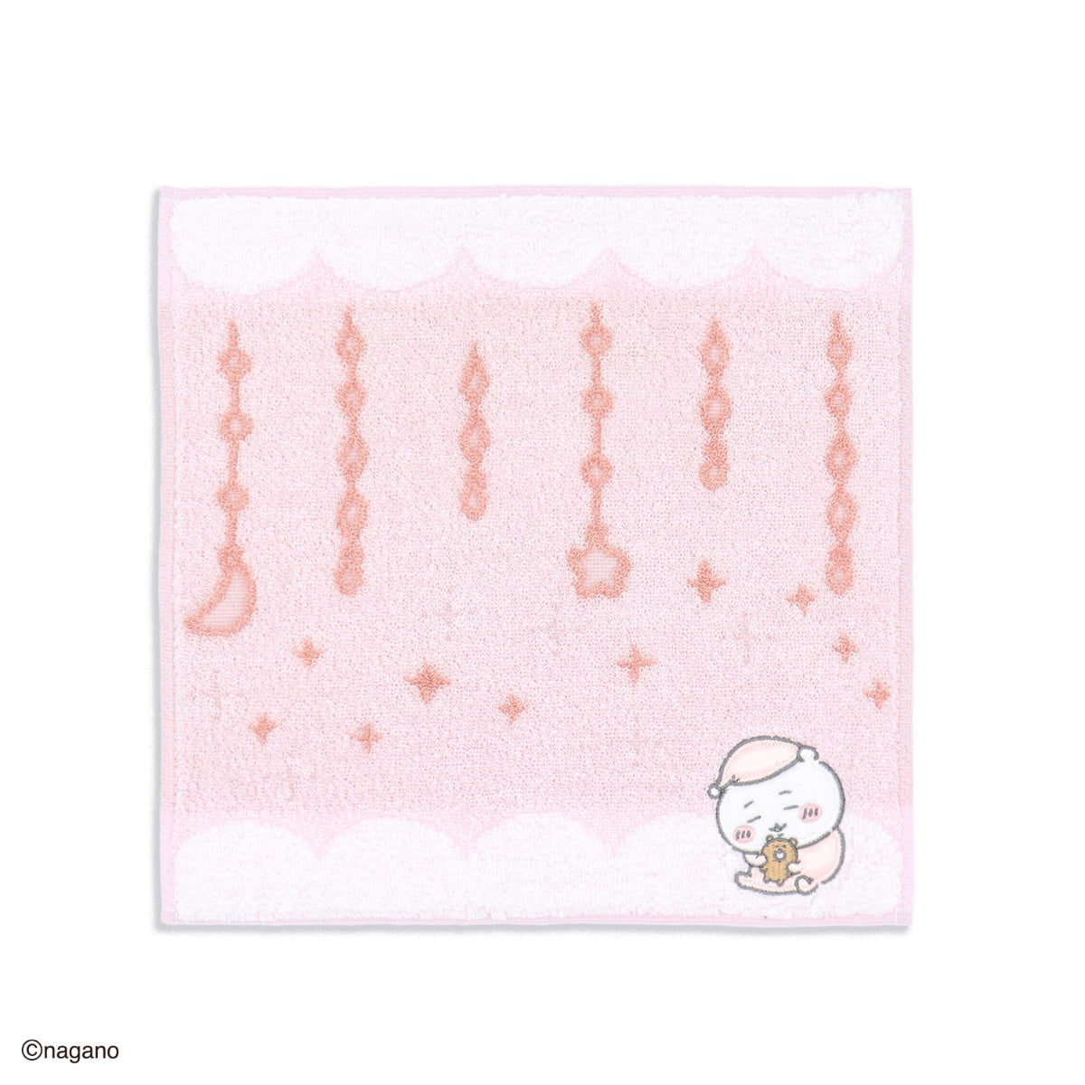 ちいかわ タオルハンカチ（むにゃむにゃ ピンク）