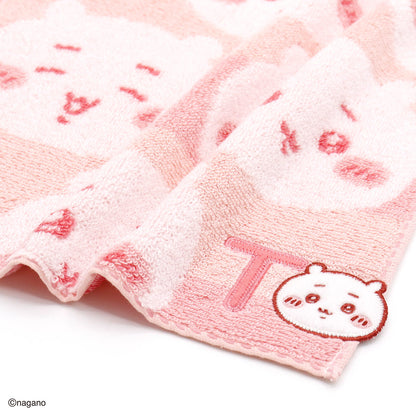 ちいかわ イニシャル タオルハンカチ（ちいかわ）