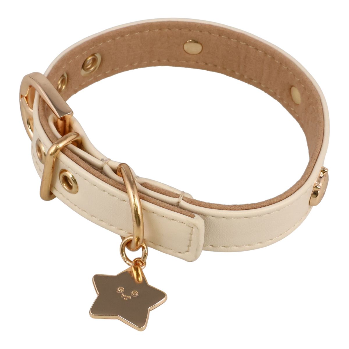 ちいかわ 小型犬用首輪（アイボリー）