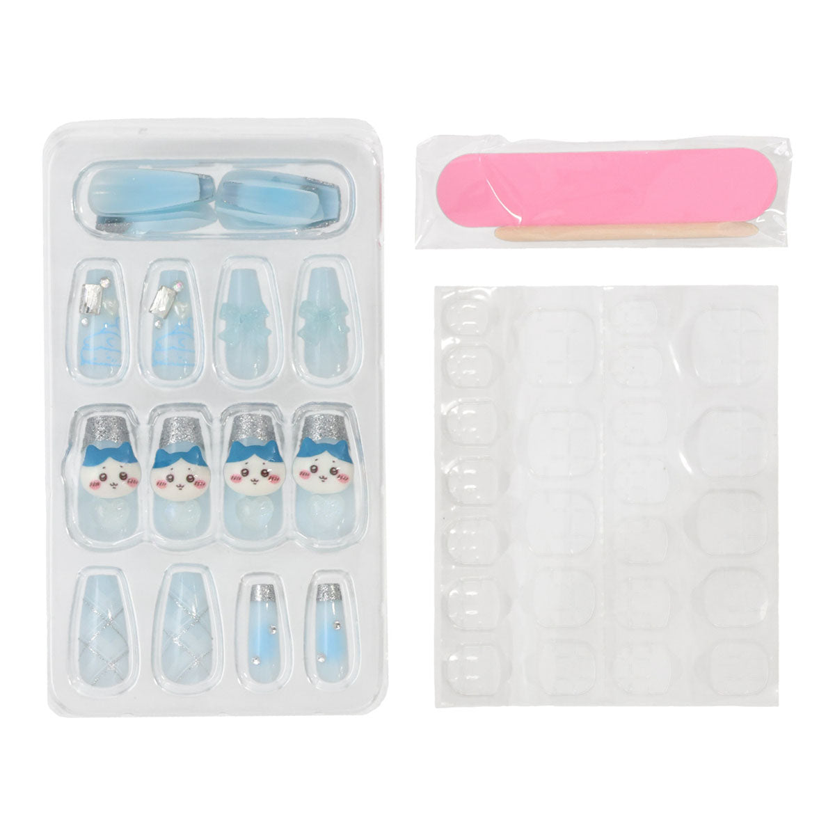 치이카와 네일 팁 (하치와레)