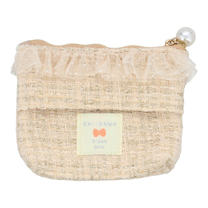 吉伊卡哇 粗花呢纸巾包 (乌萨奇蝴蝶结)