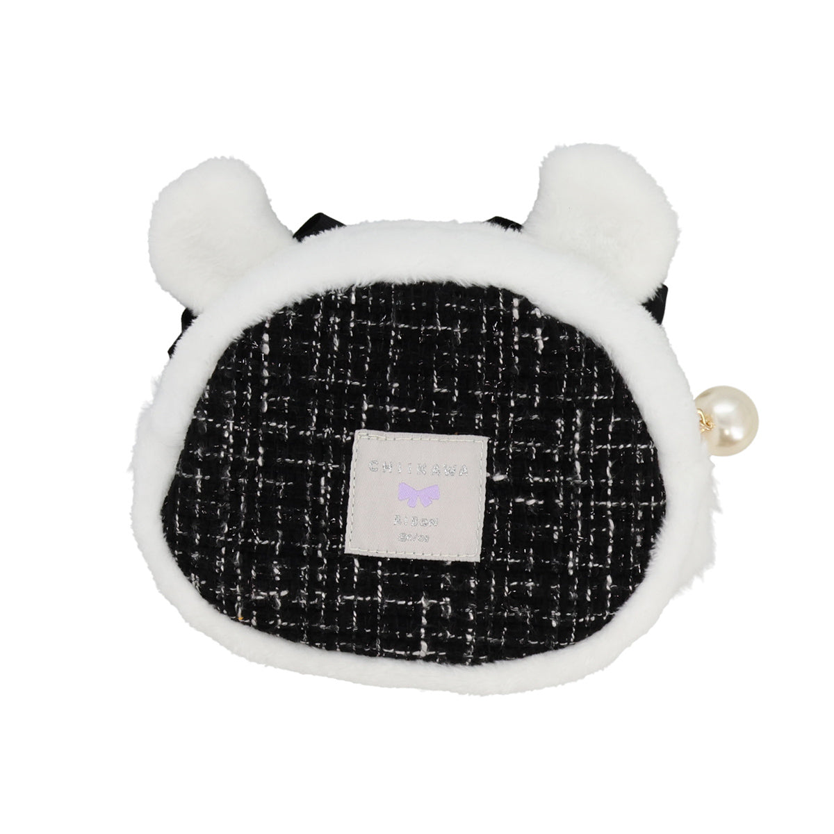 ちいかわ ダイカットフェイスポーチ（モモンガリボン）