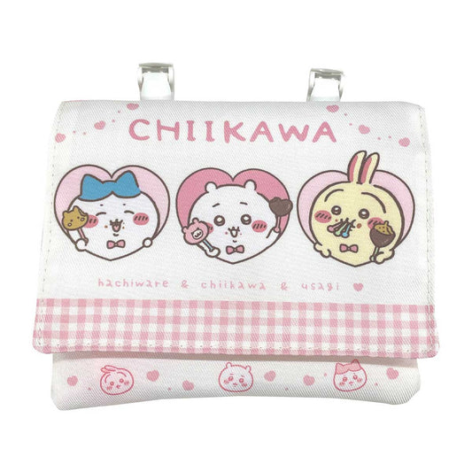 Chiikawa Shoulder Strap Multi-Pocket (Chiikawa Chocolate)