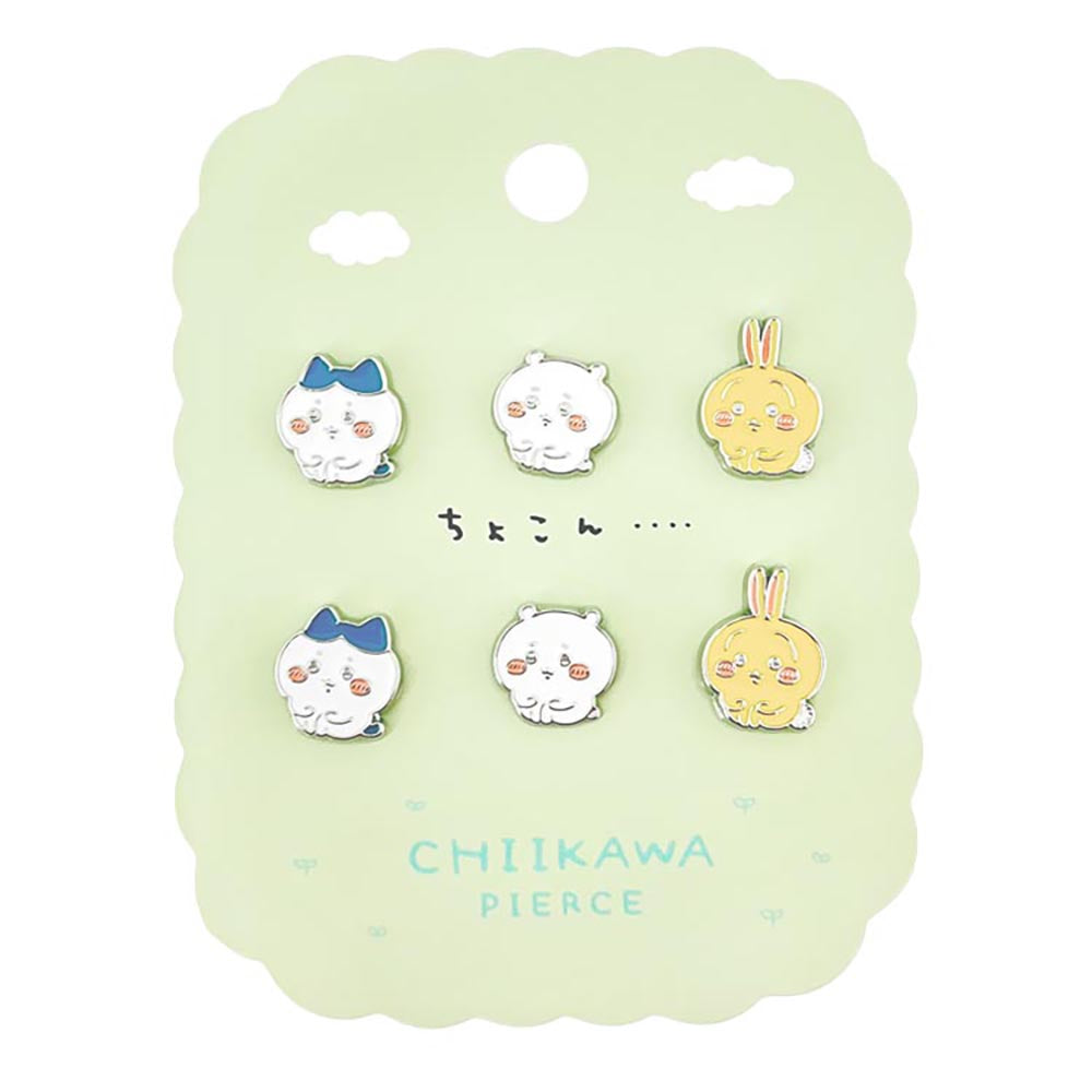 ちいかわ 6Pピアス（シルバー）