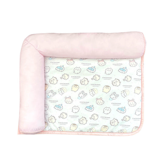 Chiikawa Pillow-Back Cooling Pet Bed (Pink)