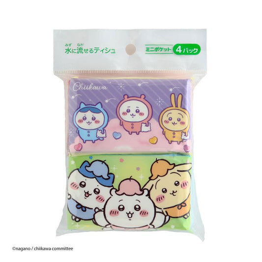 ちいかわ アニメ『ちいかわ』 ポケットティシュ ミニ4P