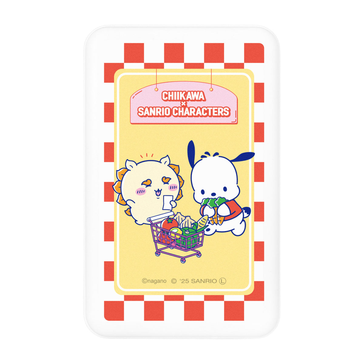 Chiikawa × Sanrio Characters MagSafe Wireless Lithium Charger 5000mAh (Shisa & Pochacco)