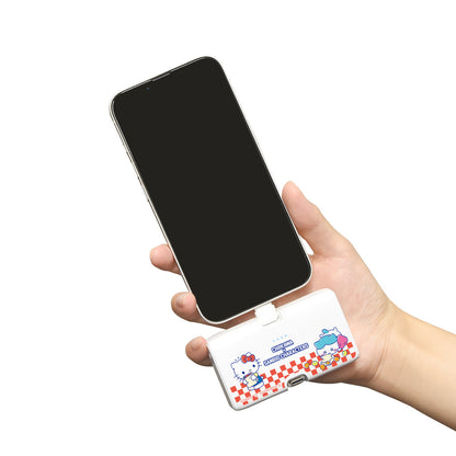 吉伊卡哇 × 三麗鷗角色 Lightning/Type-C接口鋰離子充電器4000mAh (小八貓 & 凱蒂貓)