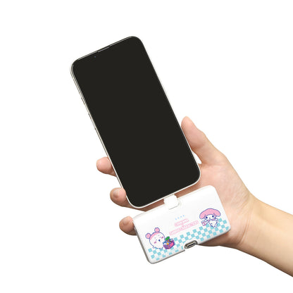 吉伊卡哇 × 三丽鸥角色 Lightning/Type-C接口锂离子充电器4000mAh (古本屋 & 美乐蒂)