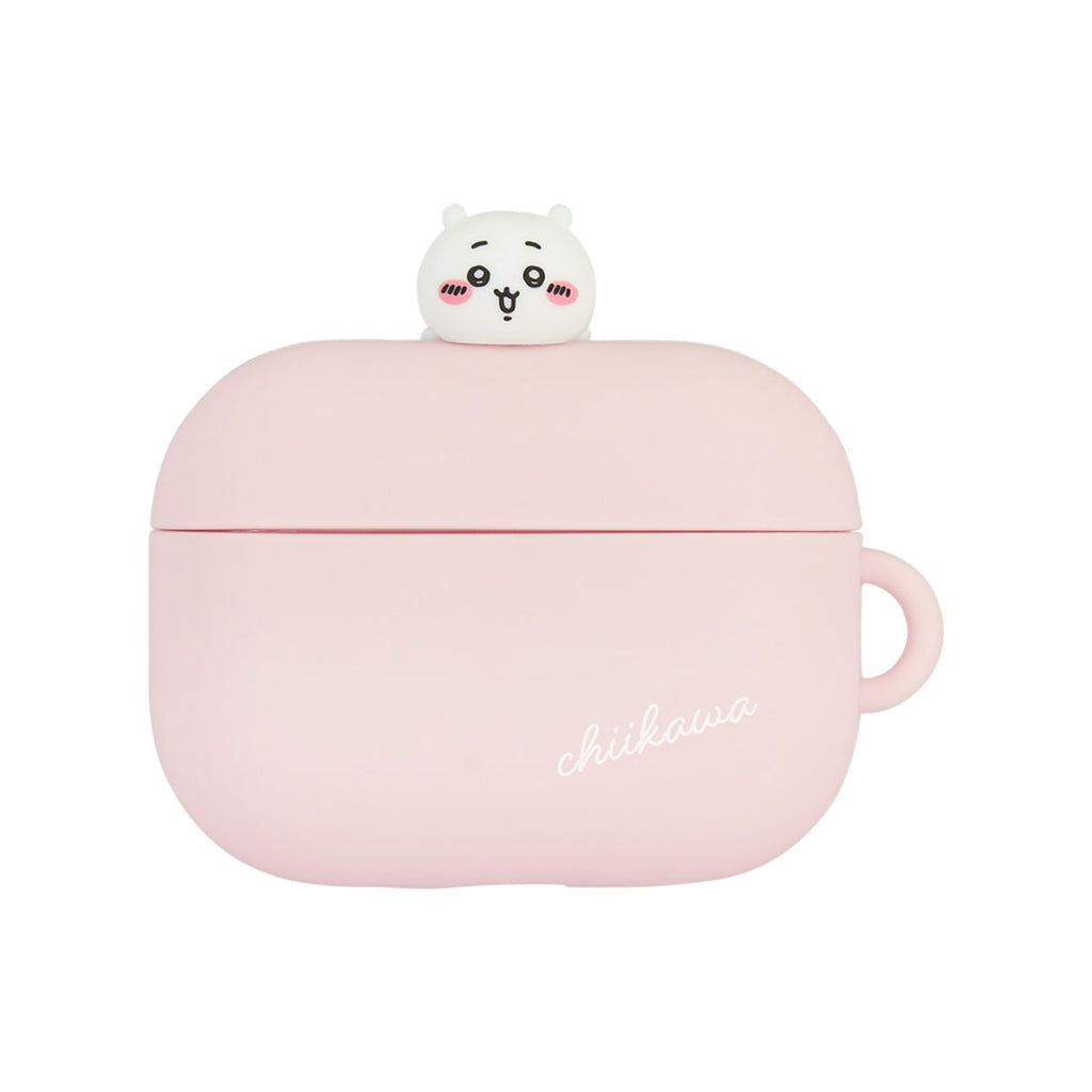 Chiikawa AirPods Pro (2 세대)/AirPods Pro 호환 실리콘 케이스 (Chikawa Pink)